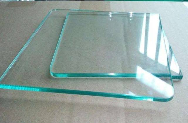 flat clear glass